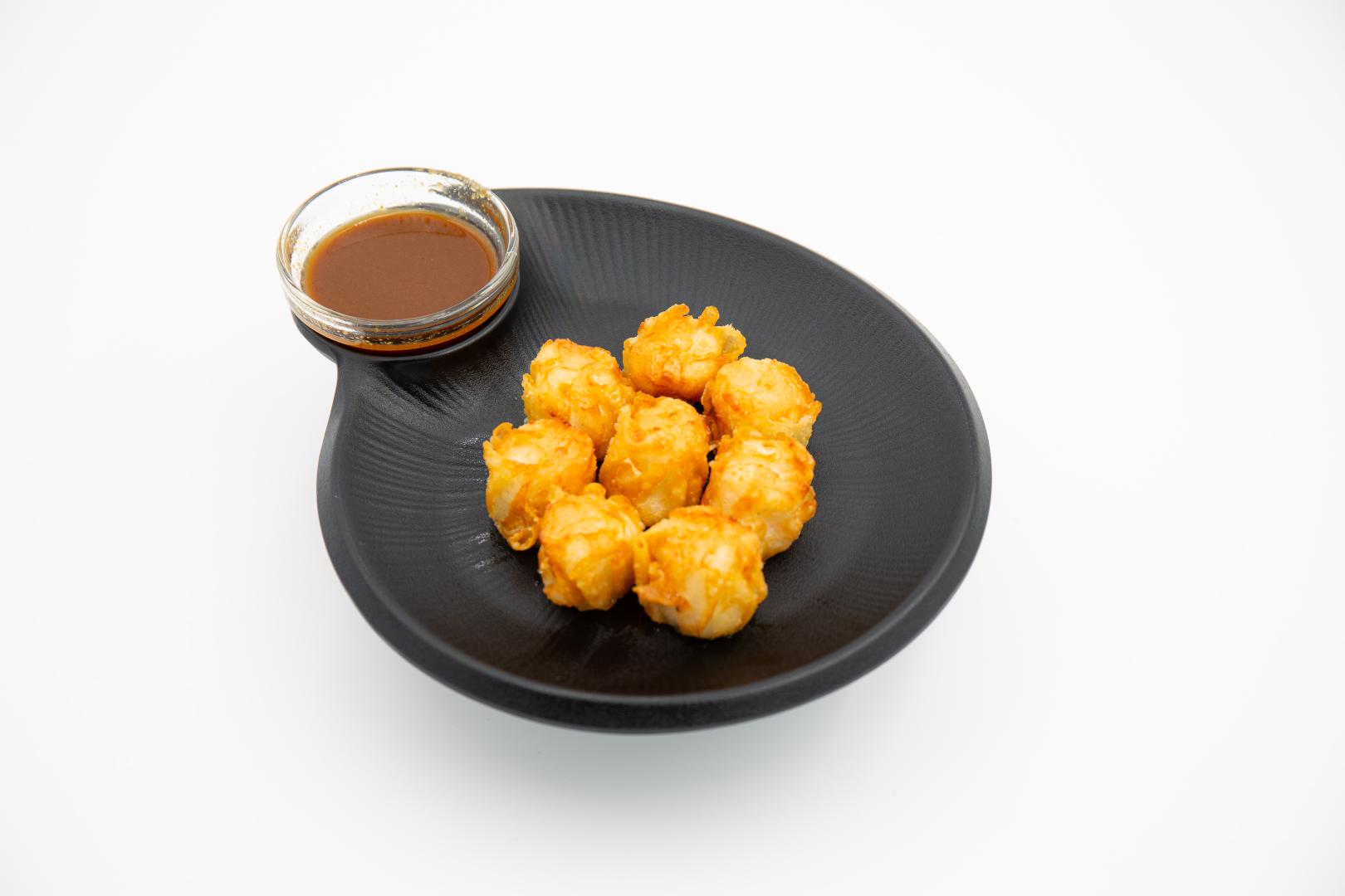 fried mini-shrimp shumai